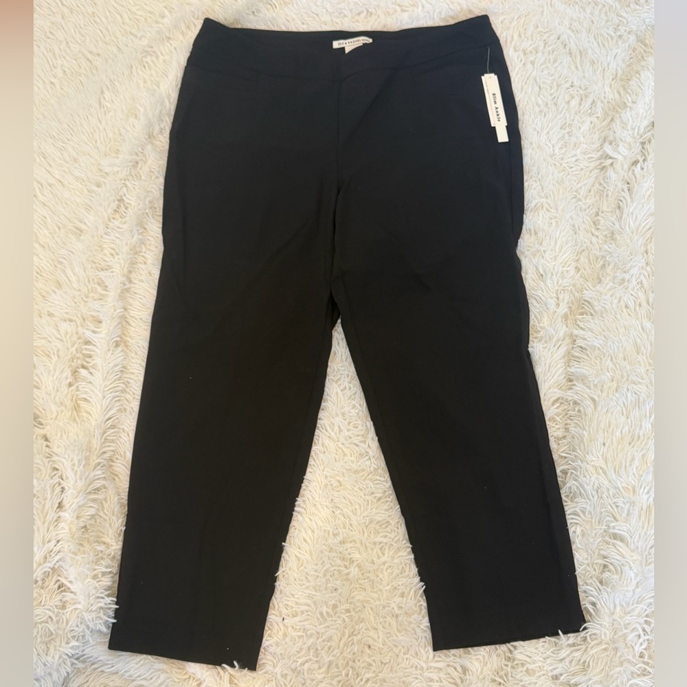Zac and Rachel Black Trousers slim ankle